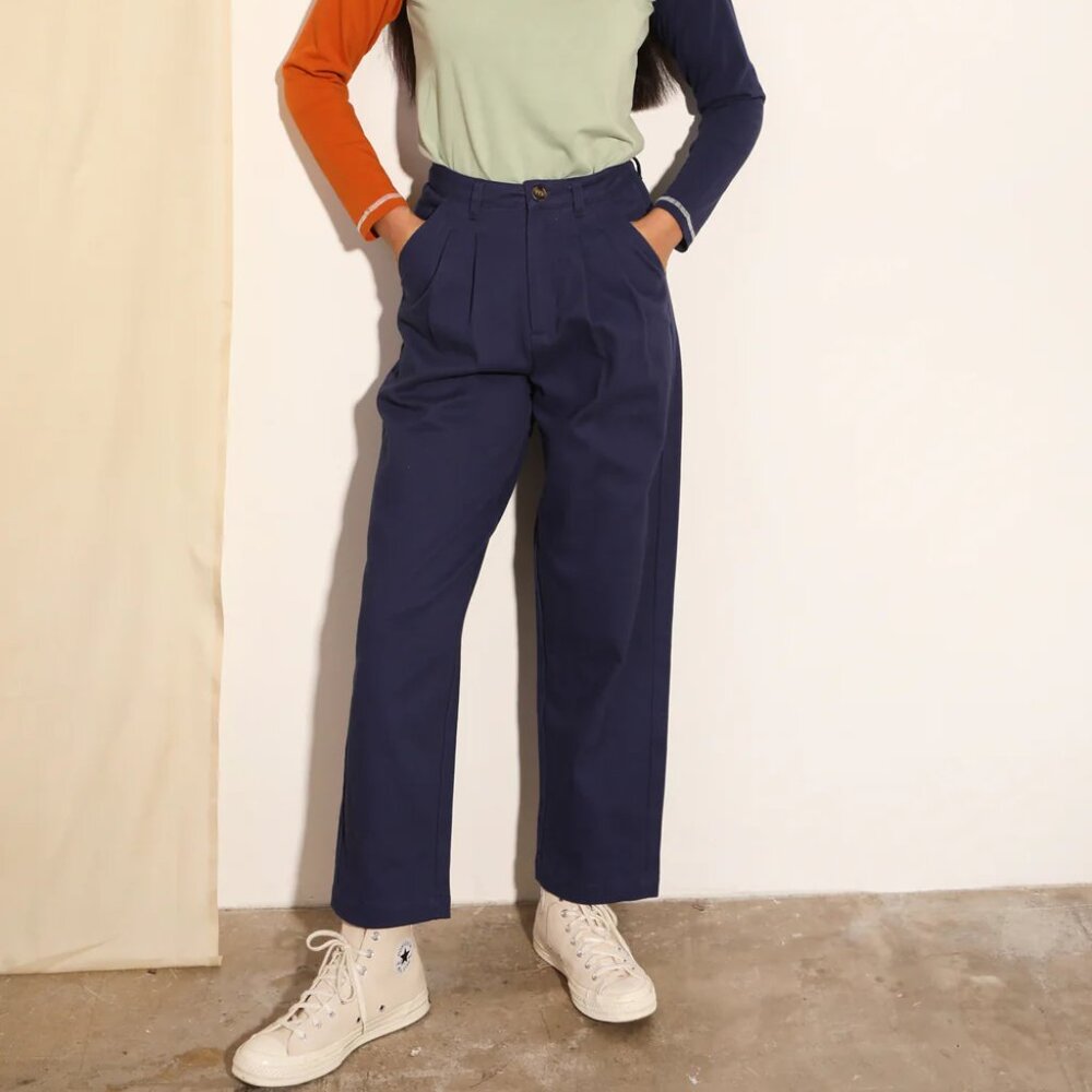 L.F.Markey Classic Slacks Indigo